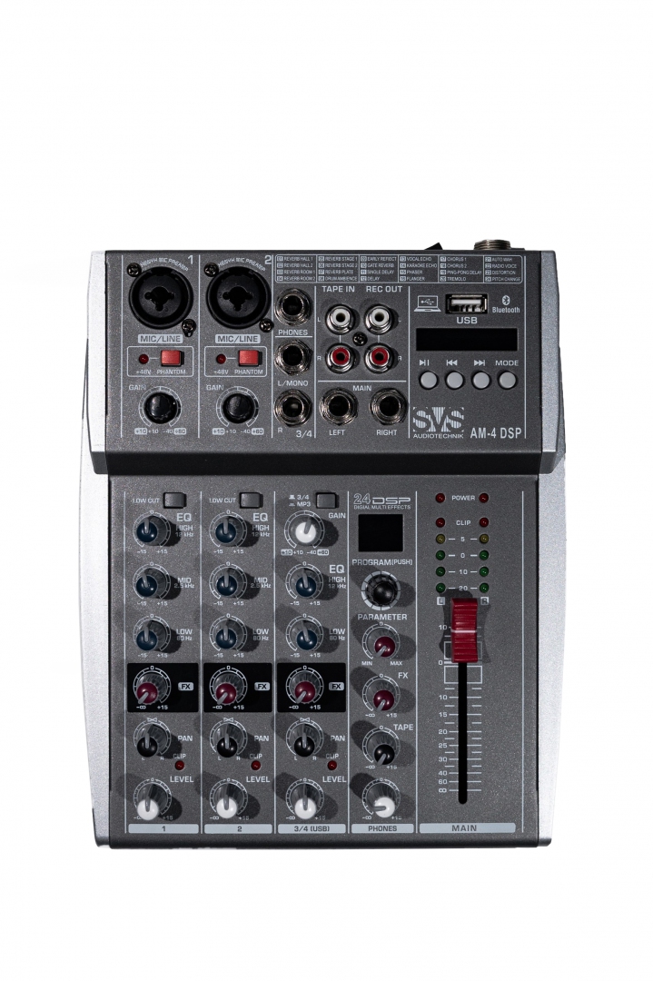 SVS Audiotechnik mixers AM-4 DSP Аналоговый микшерный пульт, 4-канала в Тверской области