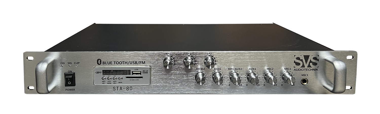 SVS Audiotechnik STA-80 Микшер-усилитель для систем Public Address в Тверской области